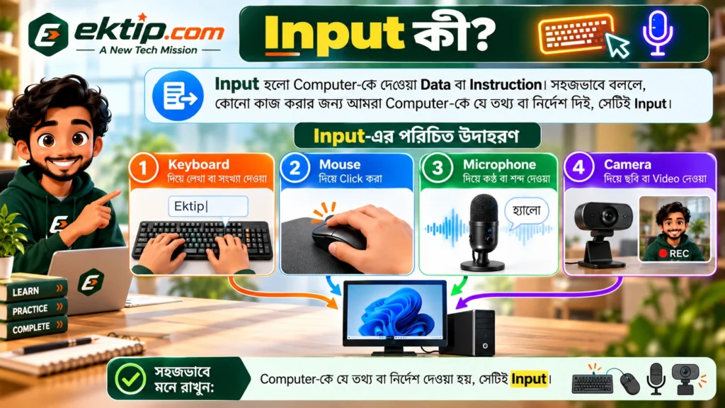 Input কী