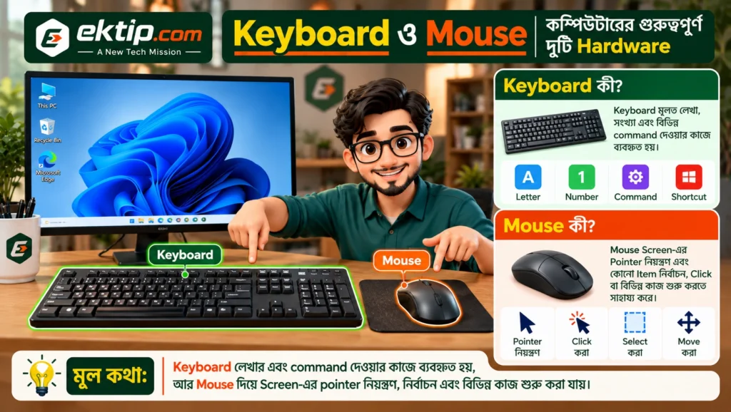 Keyboard ও Mouse