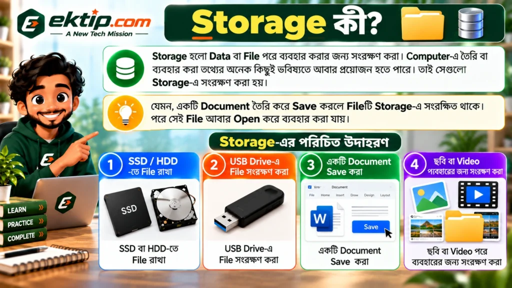 Storage কী
