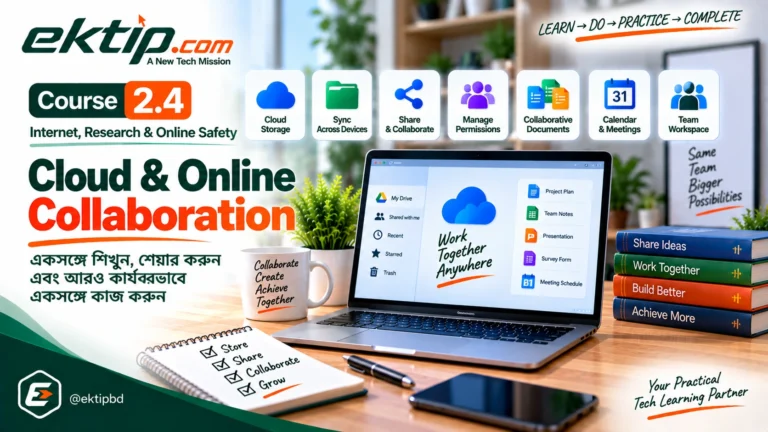 Cloud and Online Collaboration course for connected collaborative work