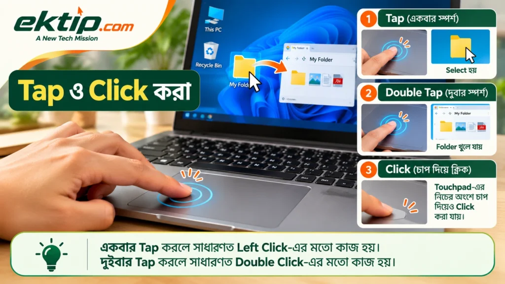 Tap ও Click করা